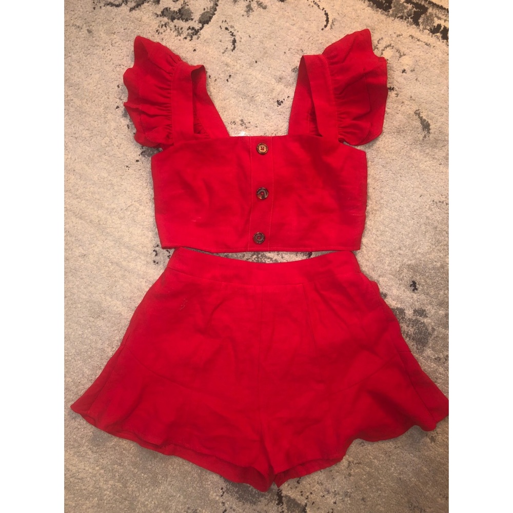Olivaceous red set